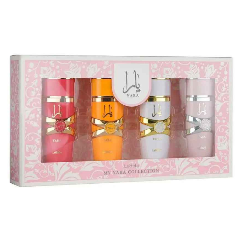 Kit Lattafa Yara  4 PCS X 25ML Eau de Parfum Feminino