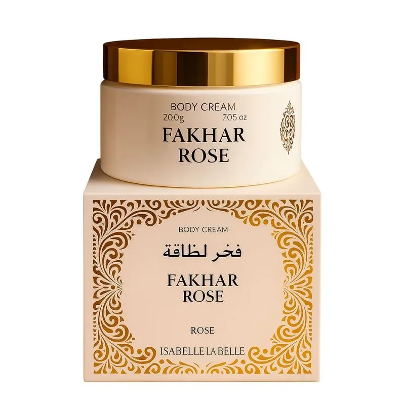 Creme Hidratante Fakhar Rose Feminino 200g
