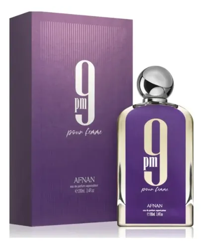 Perfume Afnan 9PM Pour Femme Eau de Parfum Feminino 100ML