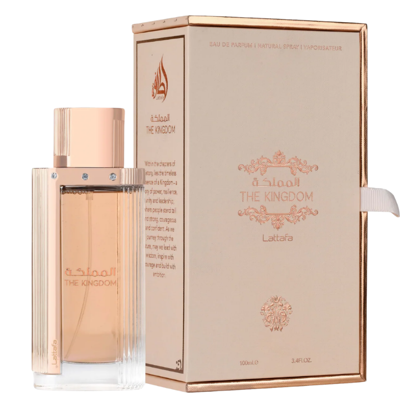 Perfume Lattafa The Kingdom Women Eau de Parfum Feminino 100ML