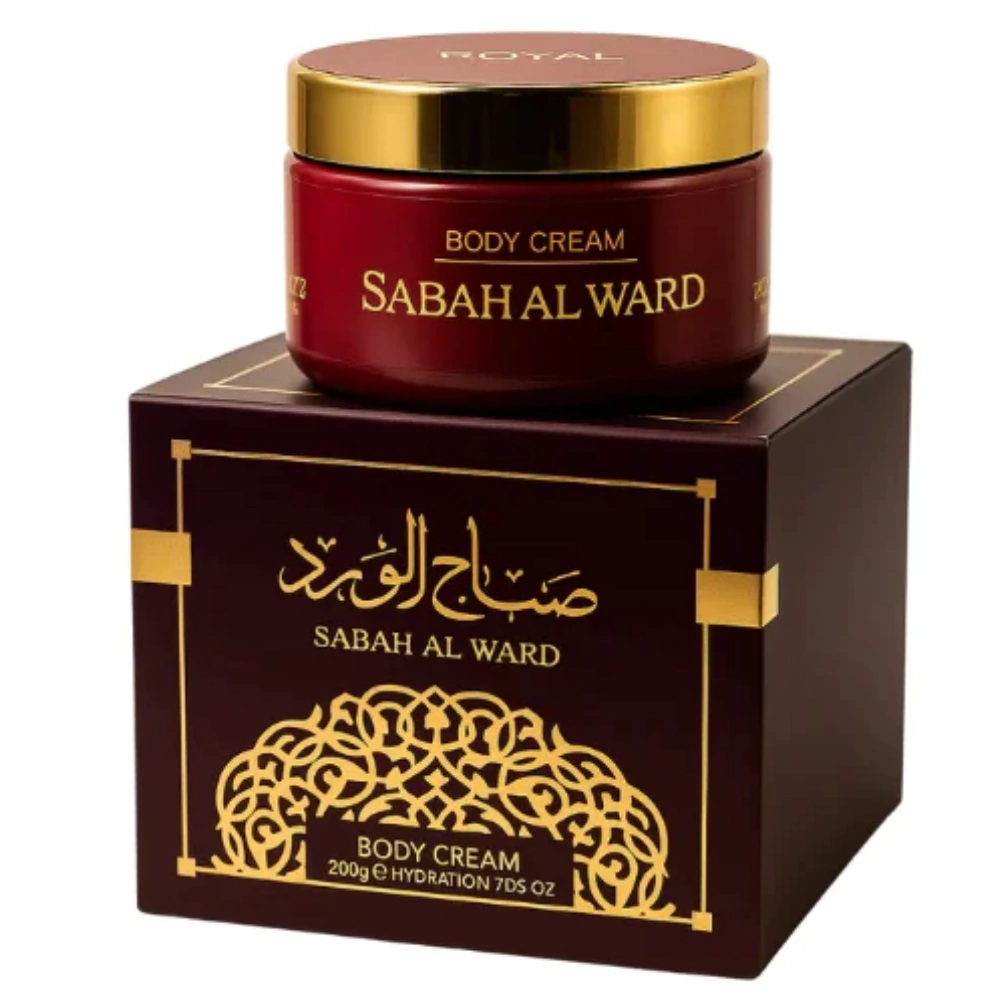 Creme Hidratante Sabah Al Ward Feminino 200g