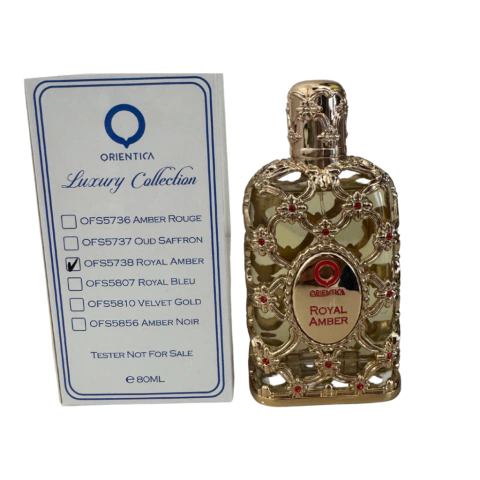 TESTER Orientica Royal Amber Eau de Parfum Unissex 80ML