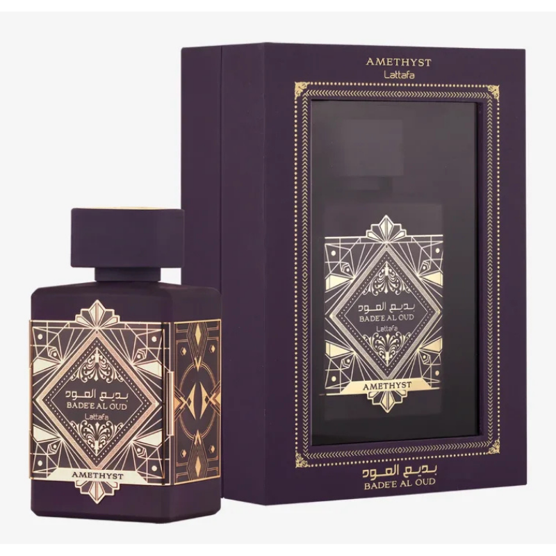 Perfume Lattafa Bade'e Al Oud Amethyst Eau de Parfum Unissex 100ML