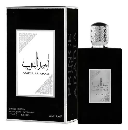 Perfume Asdaaf Ameer Al Arab Black Eau de Parfum Masculino 100ML