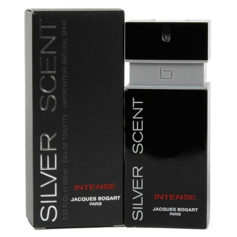 Perfume Jacques Bogart Silver Scent Intense Eau de Toilette Masculino 100ML