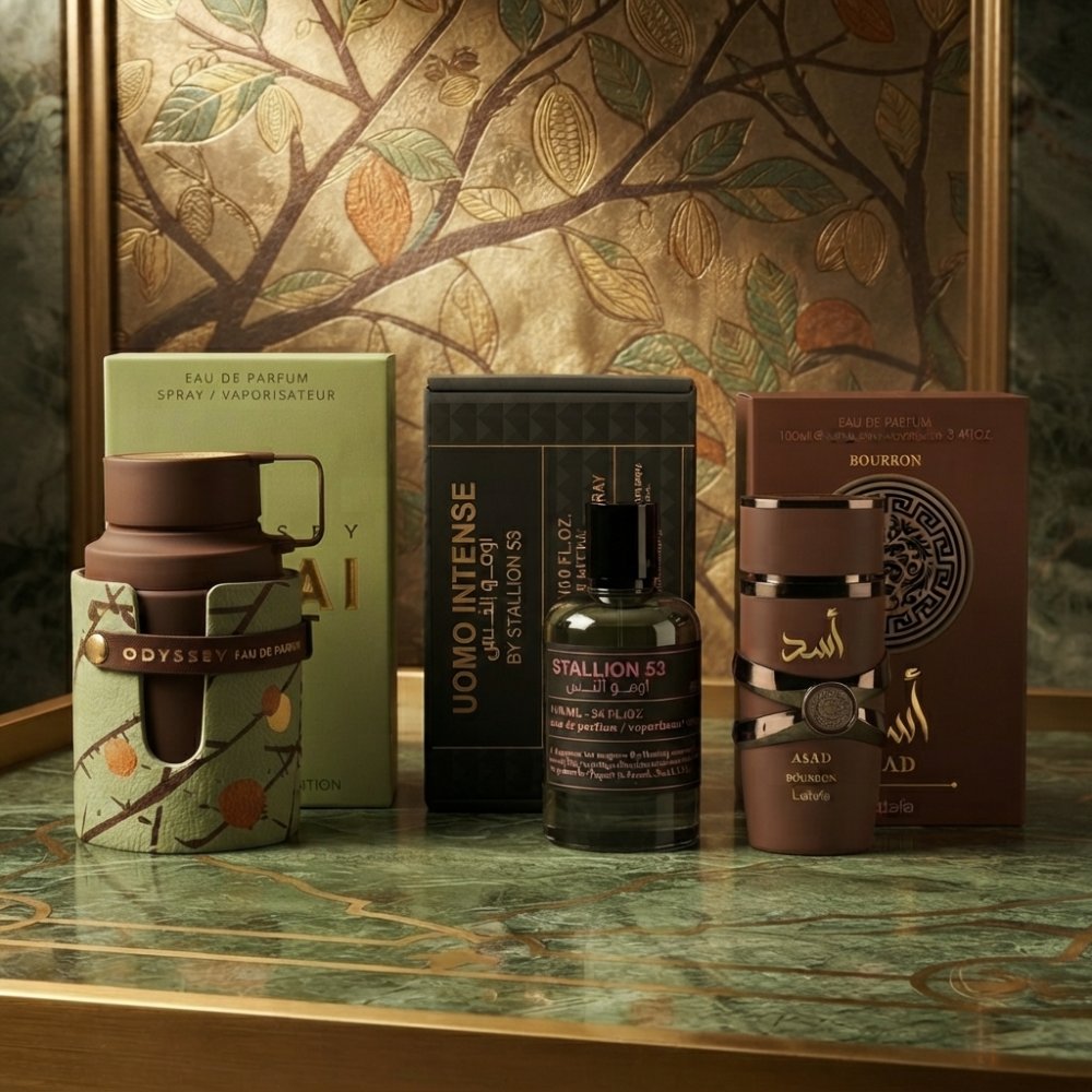 TRIO DE LUJO & SEDUCCIÓN | PACK PERFUMERÍA ÁRABE Y GOURMAND