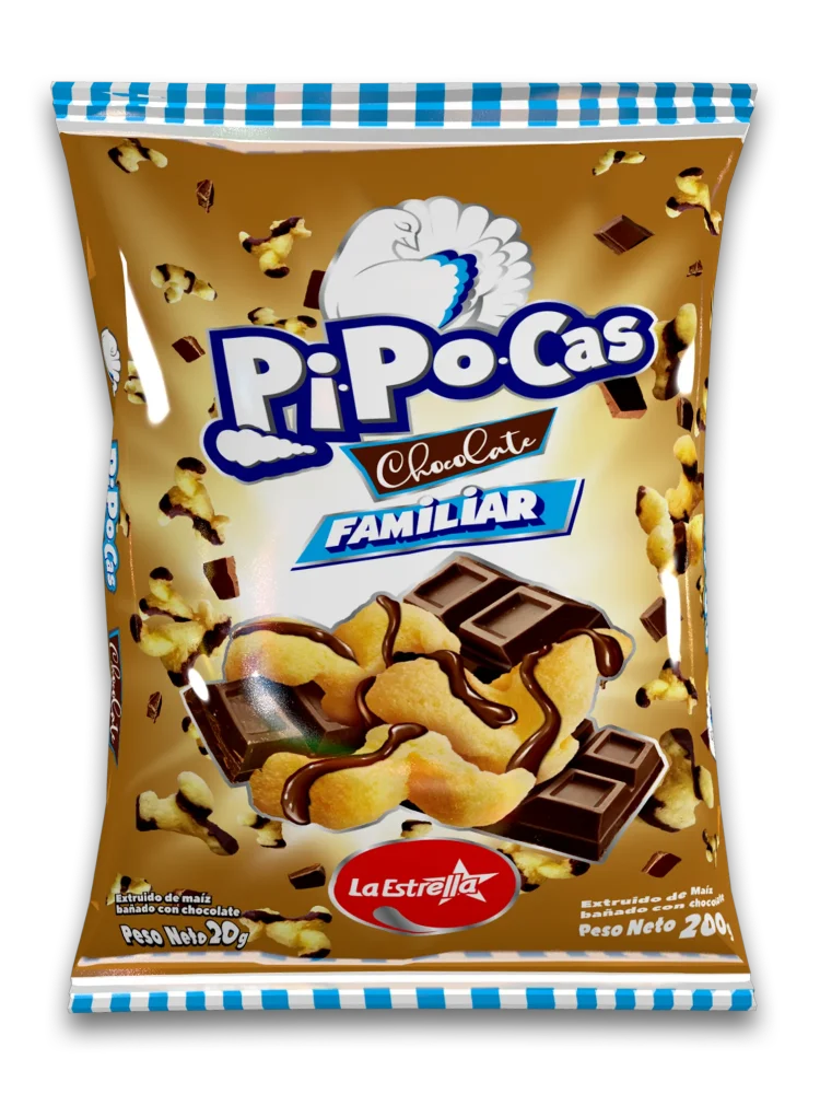 pipoca chocolate estrella 200g