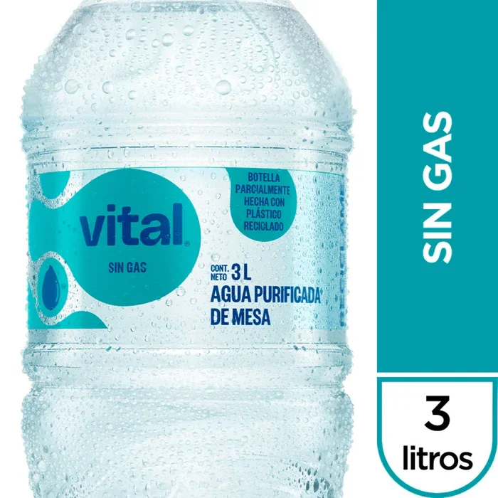 agua vital de 3l