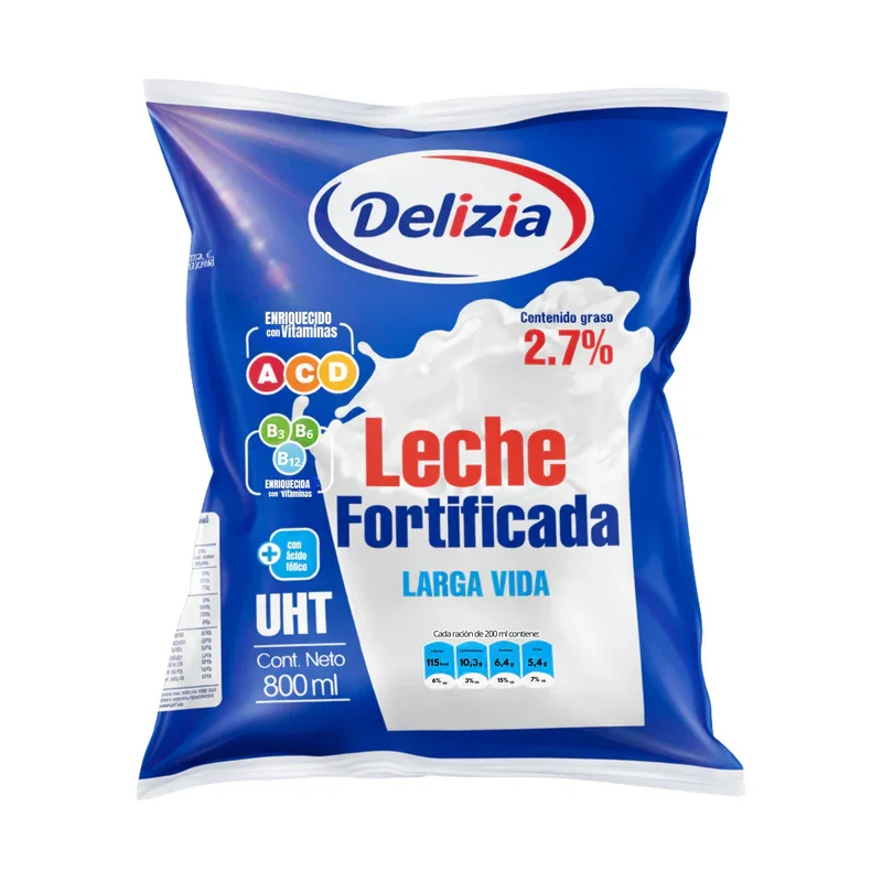 leche delizia fortificada 800ml