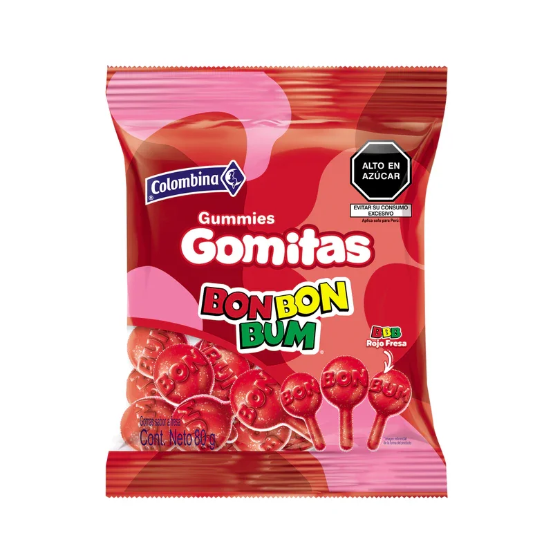 gomitas bon bon bum 80g