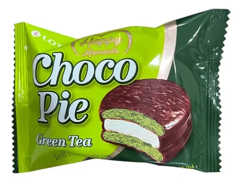 choco pie green tea 28g