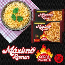 maximo ramen carne picante 85g