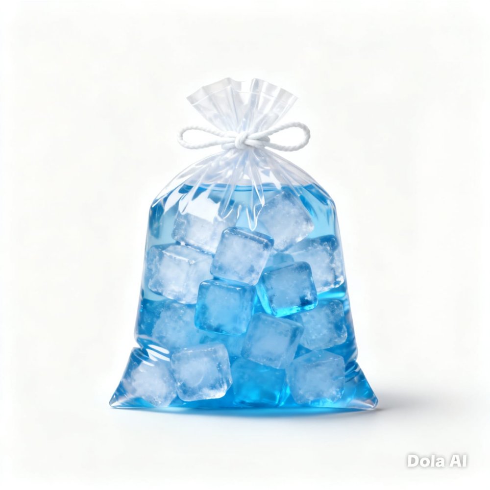hielo pequeño
