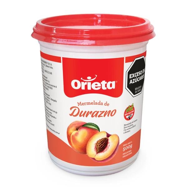 mermelada orieta durazno 500g