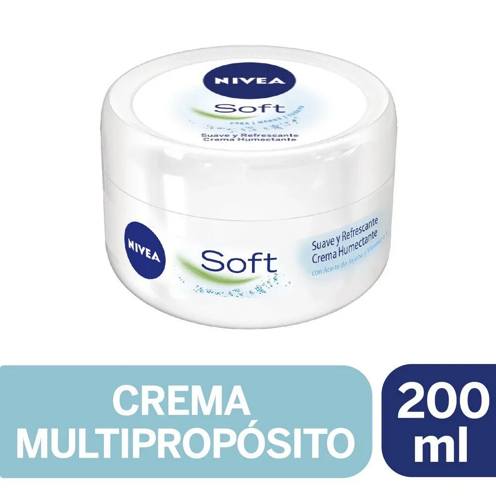 crema nivea soft 200ml