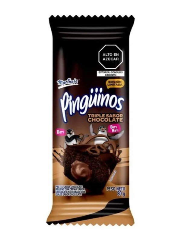 pinguinos doble chocolate80g