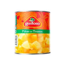piña en trozos gustoso 850g