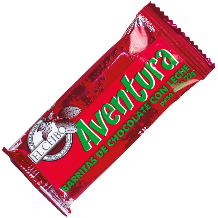 aventura chocolate con leche 20g