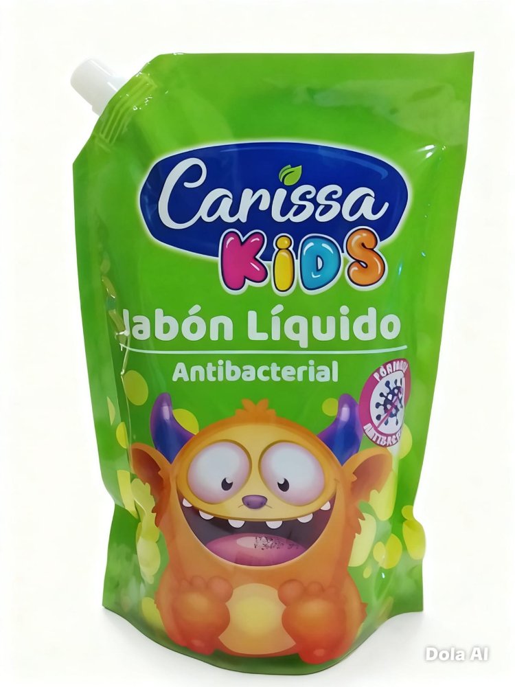 jabon liquido kids 800ml carissa