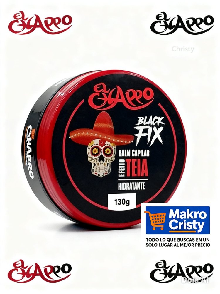 cera para cabello black fix hidratante 130g