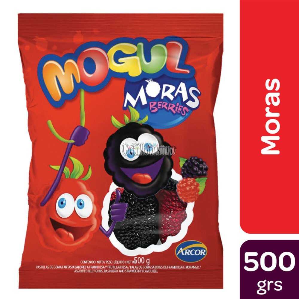 mogul moras de 500g