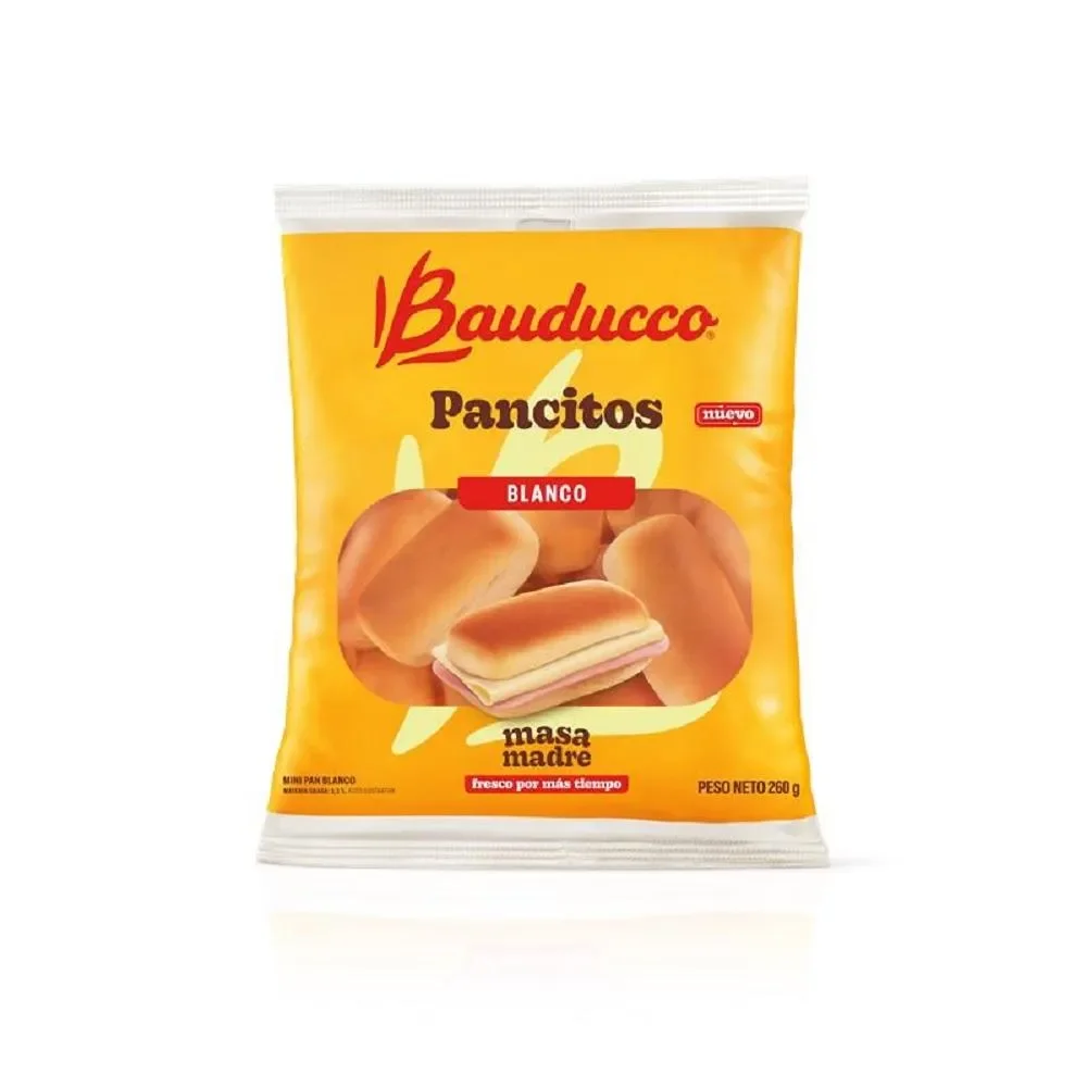 bauducco mini pan blaco 260g