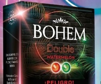 cigarrillo bohem sandia 20uni