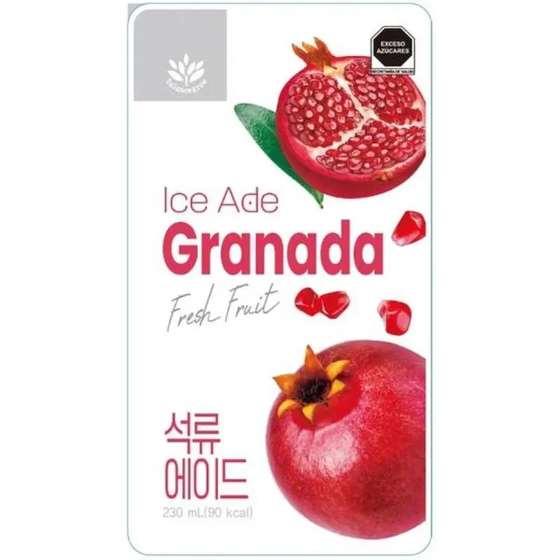 jugo koreano ice ade sabor granadilla 230ml