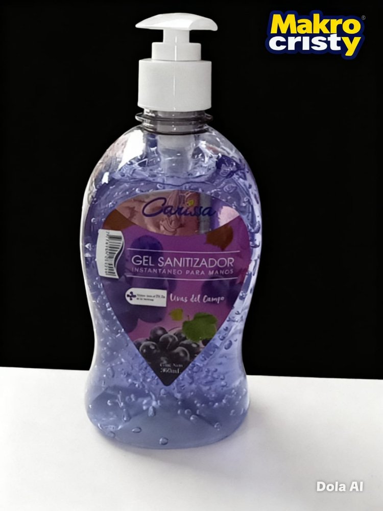 gel sanitizador uva 360ml