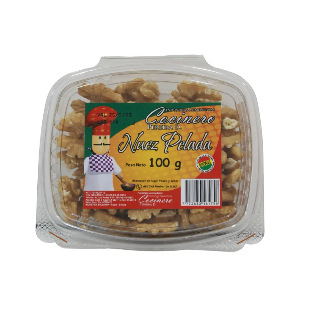 nuez pelada 100g el cocinero