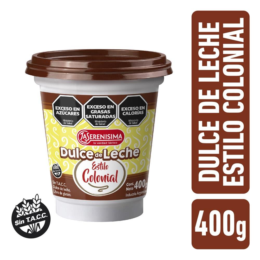 dulce de leche colonial 400g