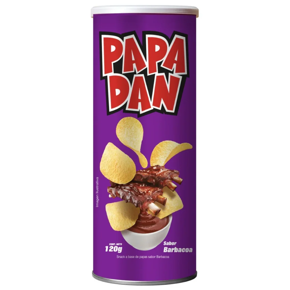 papas dan barbacoa 120g