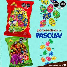 huevos en bolsa choco 110uni