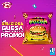 hamburguesa sofia guesa 3uni