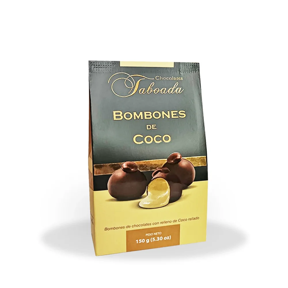 bombones relleno de coco taboada 150g