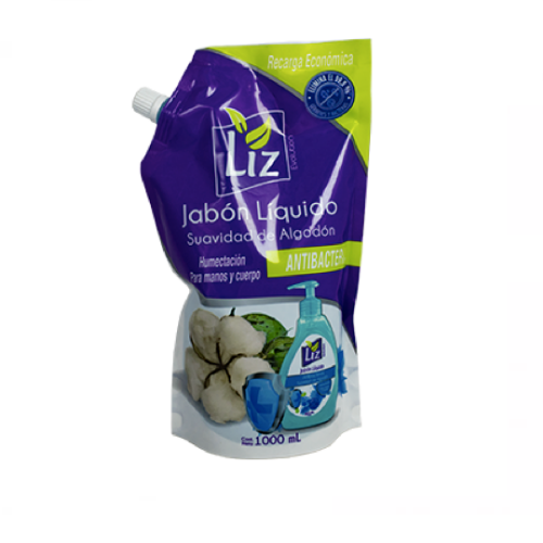 jabon liquiso liz 900ml antibacterial
