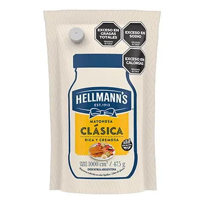 mayonesa hellmanns 475g