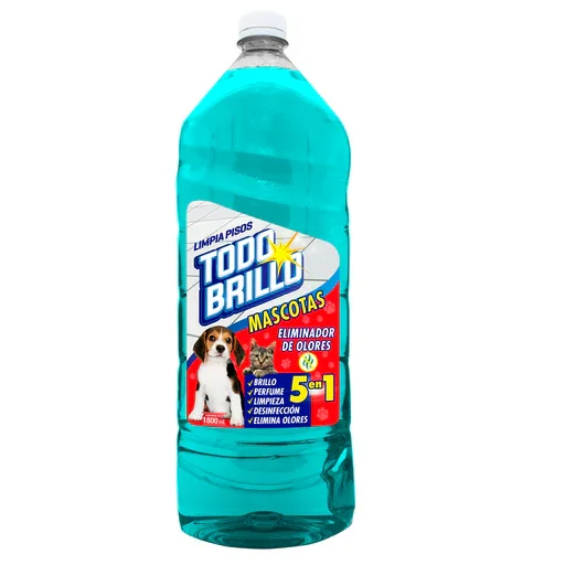 limpia pisos todo brillo mascotas 1,8l