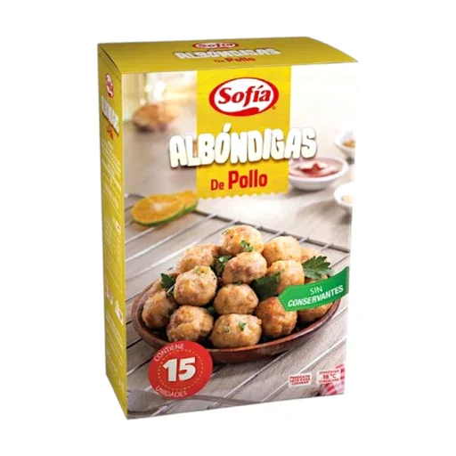 albondigas de pollo 15uni sofia
