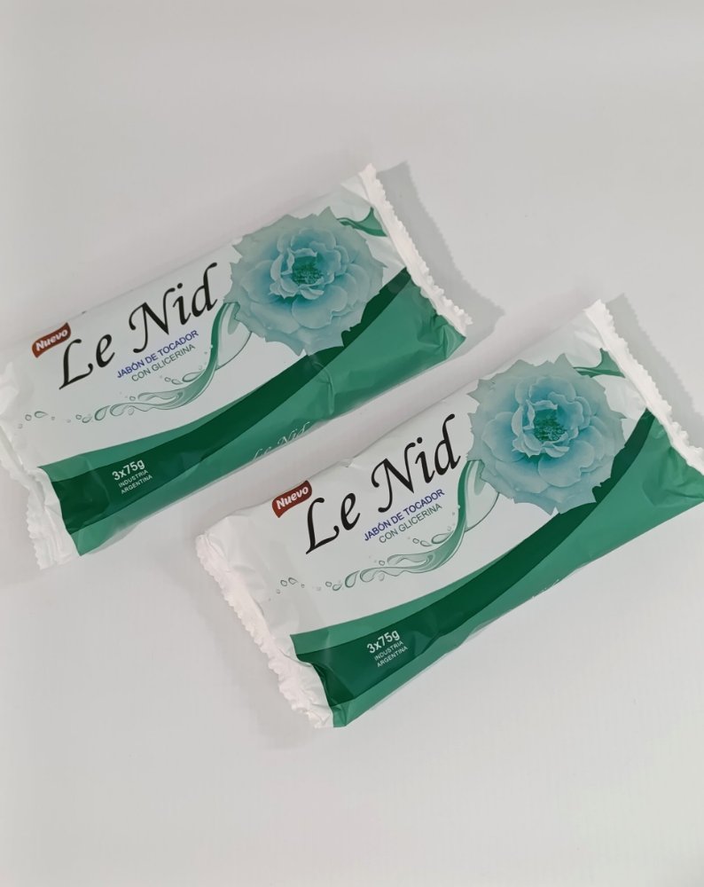 le nid jabon de tocador con glicerina