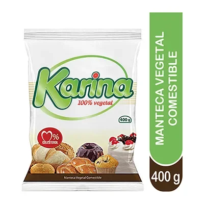 manteca vegetal karina 400g