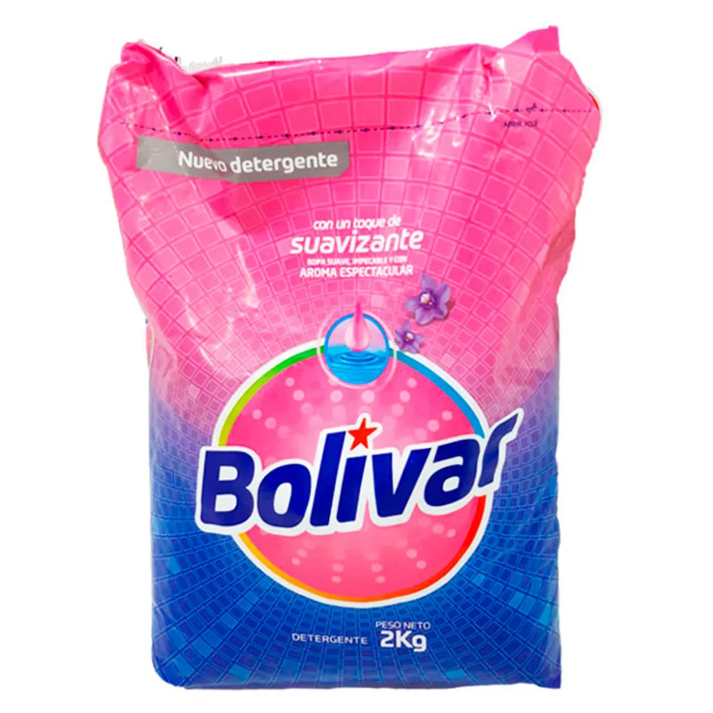 detergente bolivar con un toque de suavidad 2kl