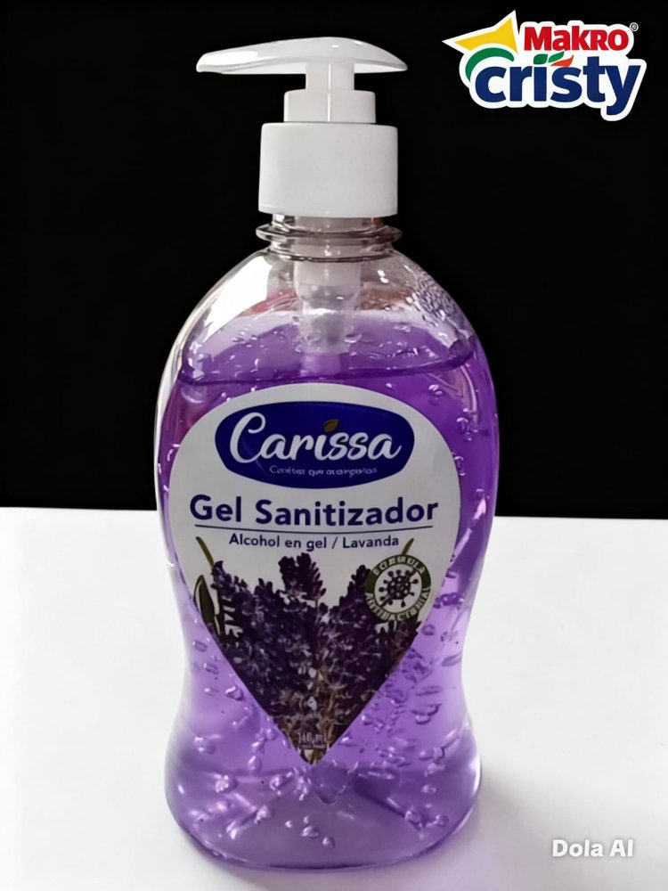 gel sanitizador lavanda