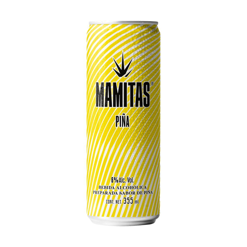 mamitas tequila y piña 8% 355ml