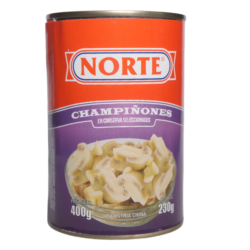 champiñones entero 400g el norte