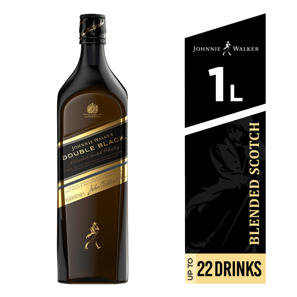 doble black johnnie walker 1l