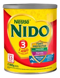leche nestle nido 800g