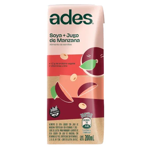 ades manzana 200ml