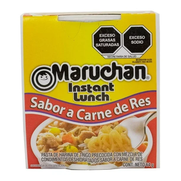 maruchan sab a carne de res 64g
