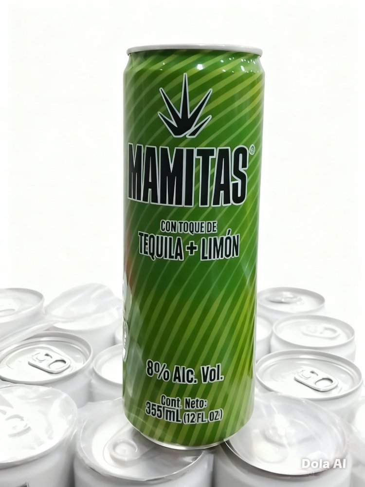 mamitas tequila y limon 8% 355ml